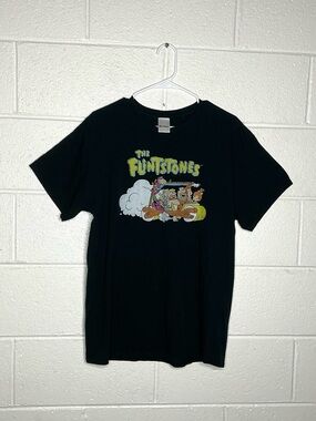 < Hanna-Barbera The Flintstones 100% Cotton Short Sleeve Tee >